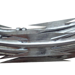 Fil de fer barbelé galvanisé, clôture anti-escalade, pointes anti-oiseaux pour toit, pointes de concertina, fil de fer barbelé concertina - Product Image 2