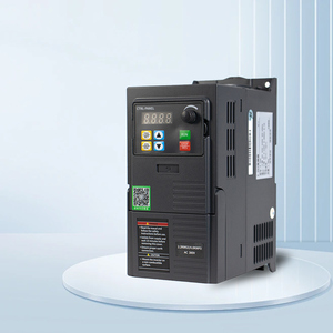 Drive Frekuensi Variabel Bersertifikasi CE, Kontrol Vektor, Tiga Fasa Satu Fasa, 220v 380v 2.2kw 3.0kw 4.0kw, 50/60Hz, Portabel - Product Image 3