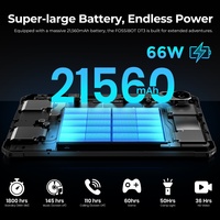 Tablette robuste Fossibot DT3 5G, 21560 mAh, écran 10,4 pouces 2.4K, 12+256 Go, Android 15, appareil photo principal 64 MP, Wi-Fi 6, prix bas, intelligente
