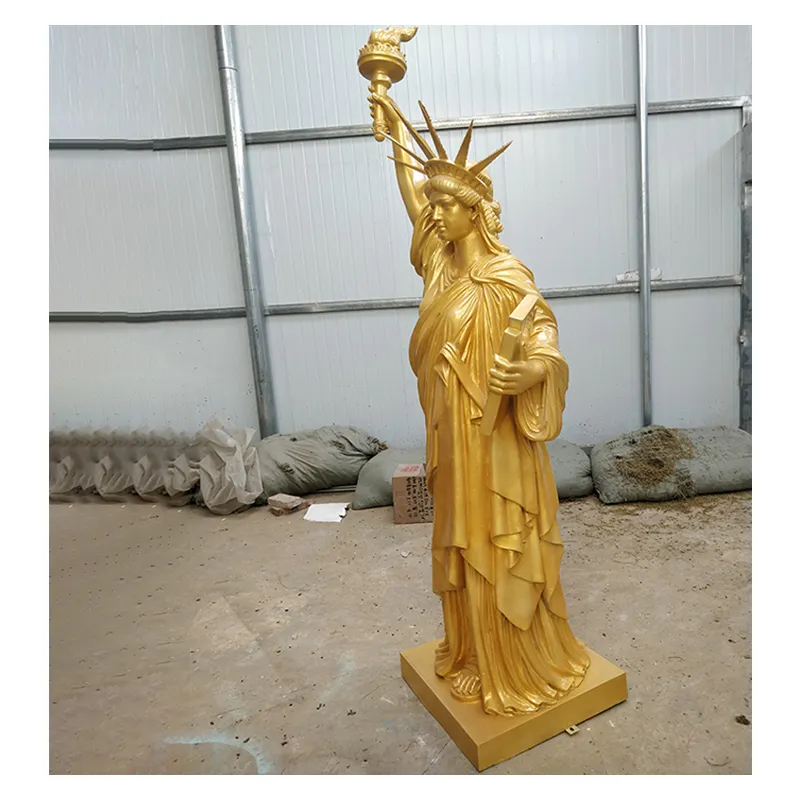 Statua della libertà degli Stati Uniti scultura Memoriale della città famosa di qualità della Cina