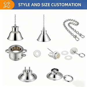 Paralume Moderno in Vetro Soffiato a Mano per Lampadari Sospesi Coperture in Vetro Sferiche per Lampade da Interno - Product Image 3