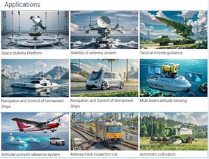 Univo ubts500y đường sắt theo dõi phát hiện quán tính hệ thống định vị con quay hồi chuyển sợi quang Con quay hồi chuyển cảm biến opic chuyển động IMU gnss - Product Image 3