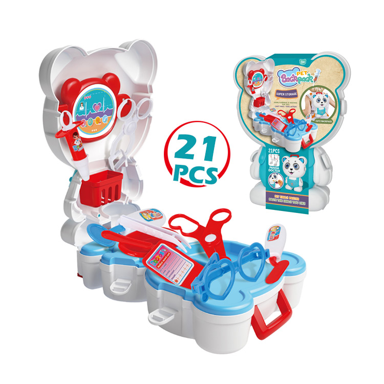 Набор с рюкзаком, игрушки для врачей, лечебные игрушки