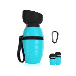 Botella de Agua Portátil Multifuncional para Mascotas, Ecológica, de Grado Alimenticio, para Perros y Gatos, Venta al Por Mayor - Product Image 1