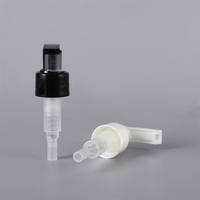 24/410 28/410 24MM Lotion en plastique moussant distributeur de savon pour les mains pompe avec couvercle de bouteille de shampooing fermetures de bouteille