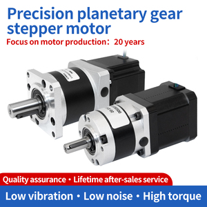 Umot tốt nhất bán NEMA 17/23 3.4-25n. M 225 vòng/phút tỷ lệ 4:1-100:1 vành đai bánh răng giảm tốc hướng động cơ bước với hộp Số động cơ hộp số - Product Image 2