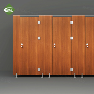 Cartmay Tùy Chỉnh Không Thấm Nước Wc Phân Vùng Bức Tường Nhỏ Gọn Rắn <span class=keywords><strong>Hpl</strong></span> Nhà Vệ Sinh Buồng Với Cửa Ra Vào Cho Các Trường Học - Product Image 1