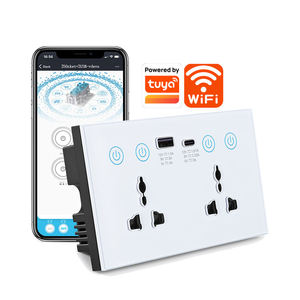 with <b>Usb</b> Charging Port and Type C Zigbee Switch Tuya UK WIFI Smart <b>Socket</b> 147 Size Smart <b>Socket</b> <b>Power</b> Statistics Remote Control - Product Image 1