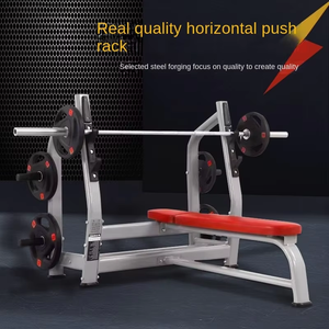 ชุดบาร์เบลล์สำหรับออกกำลังกายที่บ้านแบบพับได้อเนกประสงค์ รุ่นขายดีที่สุด พร้อมม้านั่งปรับระดับได้สำหรับยกน้ำหนักแบบสควอทและเพรส - Product Image 6