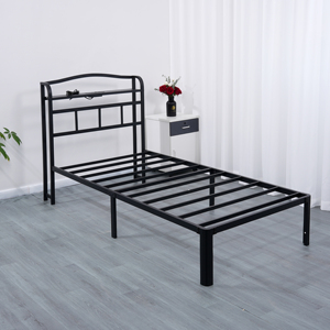 Customized Iron <strong>Bed</strong> Rental Room Portable Household Simple <strong>Double</strong> <strong>Folding</strong> <strong>Bed</strong> Person <strong>Bed</strong> Office Midday Rest <strong>Bed</strong> Nap Tool - Product Image 1