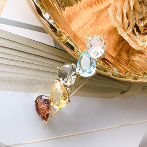 Épingles à <span class=keywords><strong>cheveux</strong></span> en diamant de couleur à la mode coréenne pour <span class=keywords><strong>cheveux</strong></span> <span class=keywords><strong>courts</strong></span> Chic Fringe Control Rhinestone Accessoires de pince à <span class=keywords><strong>cheveux</strong></span> pour filles - Product Image 3