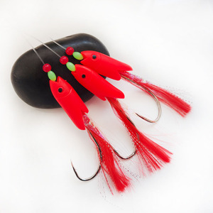 Alfa Wholesale - Aparejos <span class=keywords><strong>de</strong></span> Pesca Sabiki con Cabeza <span class=keywords><strong>de</strong></span> Pez Luminosa UV, Aparejos <span class=keywords><strong>de</strong></span> Pesca con 3 Anzuelos, Aparejos <span class=keywords><strong>de</strong></span> Pesca con Plumas para Agua Salada, Anzuelos para Macarela - Product Image 2