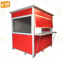 Cabine de sécurité modulaire préfabriquée durable en EPS, abri extérieur, poste de garde portable à vendre