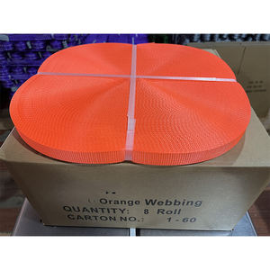 Sangles à <span class=keywords><strong>cliquet</strong></span> colorées pour le fixation de cargaisons, sangles de cerclage robustes personnalisées en polyester de 5 tonnes, en rouleau - Product Image 1