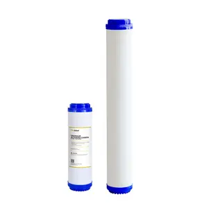 GAC UDF فلتر مياه منزلي قابل للتنقية 20 * 2.5 بوصة
