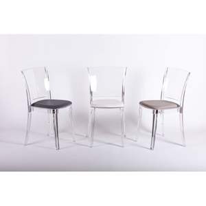 Il cuscino in ecopelle NABUK per sedia Lucienne colomba Grey migliora il Comfort e lo stile nel tuo salotto - Product Image 6