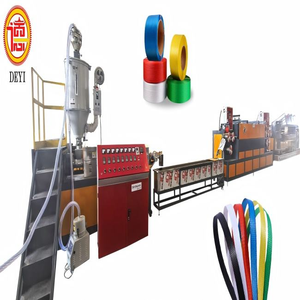 Chaîne de production d'extrusion de courroie PET/PP bande d'emballage en plastique PET faisant la machine - Product Image 1
