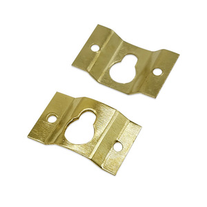 Concealed Hanging Hook Gold Plated Iron Small Square 3-5kg Load Capacity For Picture Frame Cross Stitch Artwork - Product Image 5