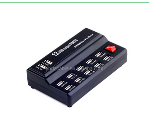 ที่ชาร์จ USB 12A 10พอร์ตสำหรับ <span class=keywords><strong>Apple</strong></span> 5V3.5A ชาร์จไฟอัจฉริยะ - Product Image 3