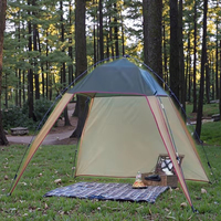 Auvent extérieur léger en polyester simple grand auvent Camping Pergola tente d'ombrage pour plage pique-nique pare-brise mur pour extérieur