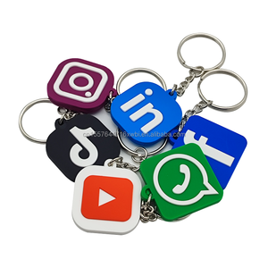 Llavero con Etiqueta NFC Programable de Fábrica de 13.56MHz ISO14443a para Sistema de Control de Acceso a Redes Sociales, Llavero NFC - Product Image 4
