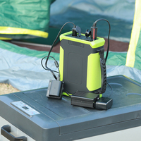 Batterie externe 96000 mAh pour la pêche, le camping, les activités de plein air, sortie DC 12V 16.5V 20V 24V, mini réfrigérateur, banque d'alimentation solaire MPPT