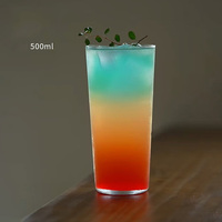 280ml 300ml 385ml 400ml 430ml 500ml Style japonais Long verre à boire Colin Cocktail verre tasse