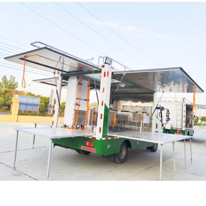 Camion de cuisine mobile à conduite à gauche, remorque de cuisine, chariot de nourriture, camion de restauration rapide mobile utilisé en Asie et en Afrique - Product Image 1