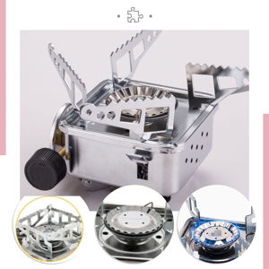 Petite mini cuisinière à <span class=keywords><strong>gaz</strong></span> pour pique-nique et camping avec cartouche de <span class=keywords><strong>gaz</strong></span> butane - Product Image 2