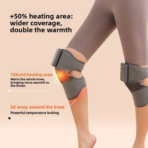 Attelle de genou chauffante électrique CYANMED avec modèles de chaleur multi-niveaux pour le soin des articulations - Product Image 4