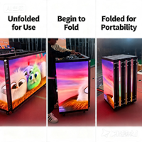 Façade LED extérieure étanche IP65 P3.91 avec luminosité de 5000 cd et CMS intégré pour festivals de musique, discothèques et spectacles en direct
