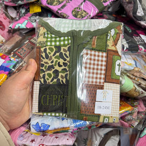 Bambus-Babykleidung Charakter-Marken-Schlafanzüge Schlafanzug mit Reißverschluss Baby-Bauernhof-Tier-Strampler - Product Image 4