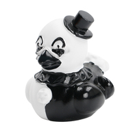 Nuevo regalo creativo, película de terror de resina, pato de figuras coleccionables para Halloween, patos de goma independientes, decoración de escritorio