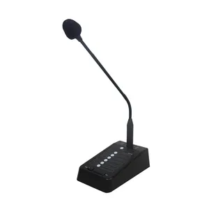 6 Zone Paging Microphone for PA system Zone selector switch All & 6 Zone Talk and Chime switch Level control volume