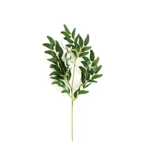 2023 hot sale New Fashionable Artificial Faux Greenery Willow Tree Leaves Branch for Indoor and Outdoor Decoration