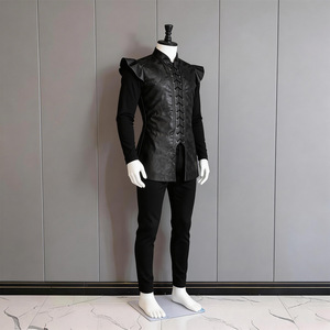 Disfraz de cosplay de Jon Snow, estilo europeo americano, chaleco de caballero medieval, disfraz de hombre para Halloween, Juego de Tronos - Product Image 2