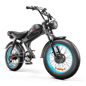 จักรยานไฟฟ้า Emoko Original Factory รุ่น E Bike ขนาด 20 นิ้ว สำหรับปั่นบนพื้นราบและภูเขา ยางอ้วน - Product Image 6
