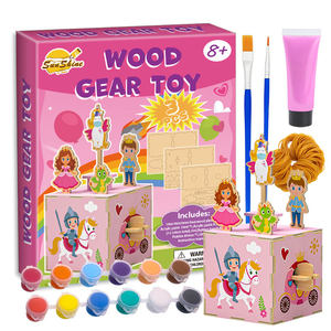 Rompecabezas <span class=keywords><strong>de</strong></span> <span class=keywords><strong>Madera</strong></span> 3D con Engranajes para Niños - Kit <span class=keywords><strong>de</strong></span> Juguete Mecánico Hecho a Mano, Manualidad Sostenible con Tablero <span class=keywords><strong>de</strong></span> <span class=keywords><strong>Madera</strong></span> <span class=keywords><strong>de</strong></span> Colores para Niños - Product Image 1