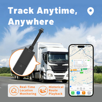 Rastreador GPS Portátil 2G 4G Modelo TK004 con Función de Escucha de Voz SOS para Motocicleta y Automóvil, Cobertura Mundial