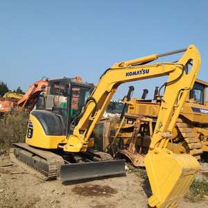 Excavatrice Komatsu PC55MR d'occasion, 5,5 tonnes, modèle 2023, d'origine japonaise, faible nombre d'heures, moteur 90% neuf, prix compétitif, stock disponible, expédition immédiate - Product Image 3
