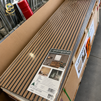 Panneau mural en bois MDF pour intérieur, panneau mural en WPC pour design DIY