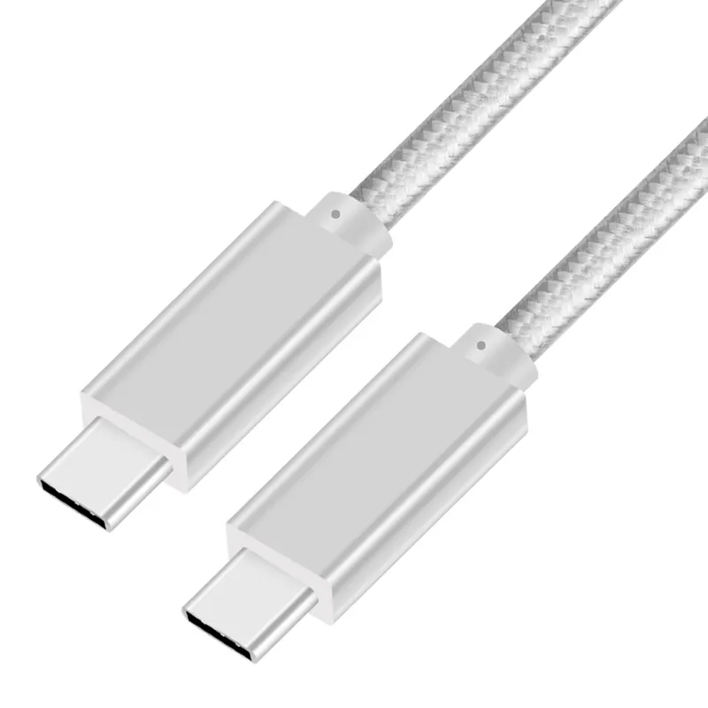 USB C to USB C Cable 5A PD100W Cord 480Mbps Data Cable For iPad MacBook Pro Air Samsung Galaxy