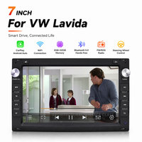 Lecteur multimédia de voiture OEM compatible CarPlay sans fil et Android Auto, 2G 32G, pour VW Lavida Passat Lingyu, navigation GPS 7 pouces, WiFi, FM, RDS