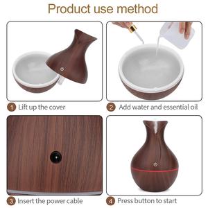130Ml Wood Humidifiers Aroma <strong>Diffuser</strong> Usb <strong>Mini</strong> Air Perfume <strong>Diffuser</strong> Electric Fragrance Essential <strong>Oil</strong> <strong>Diffuser</strong> for Home - Product Image 5