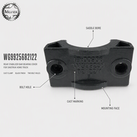 WG9925682122 Collier de fixation de la coque de roulement de la barre stabilisatrice arrière pour camion Sinotruk HOWO, pièce de rechange pour support de barre de suspension
