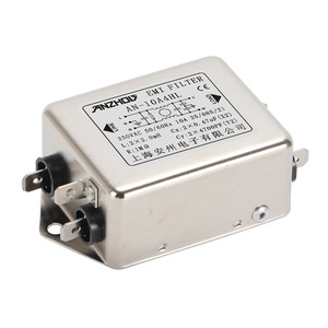 Filtro EMI Aodun AN-10A4HL 250V CA, Módulo de Filtro de Modo Común para Reducción de Ruido en Fuentes de Alimentación - Product Image 1