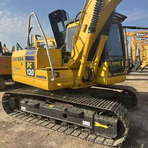 Excavatrice compacte Komatsu PC130LC, vitesse de déplacement de 3,3/5,4 km/h, cabine ROPS, équipement de terrassement sûr et confortable - Product Image 6