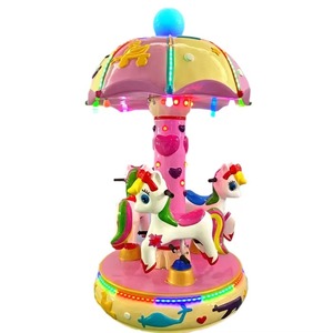 户外游乐园旋转马游戏机儿童投币式娱乐设备 - Product Image 3