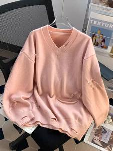 Pulls longs en maille tendance de haute qualité, coupe ample, styles variés pour femmes, vente en gros à bas prix - Product Image 4