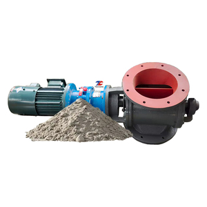Vanne de décharge pour calcaire et gypse, Vanne rotative, Grande capacité de traitement de matériaux volumineux - Product Image 1